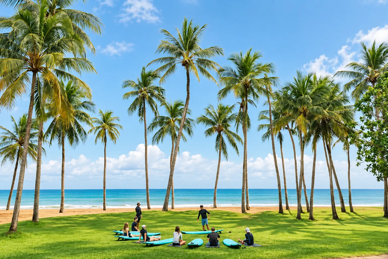 Surf lesson in Khao Lak